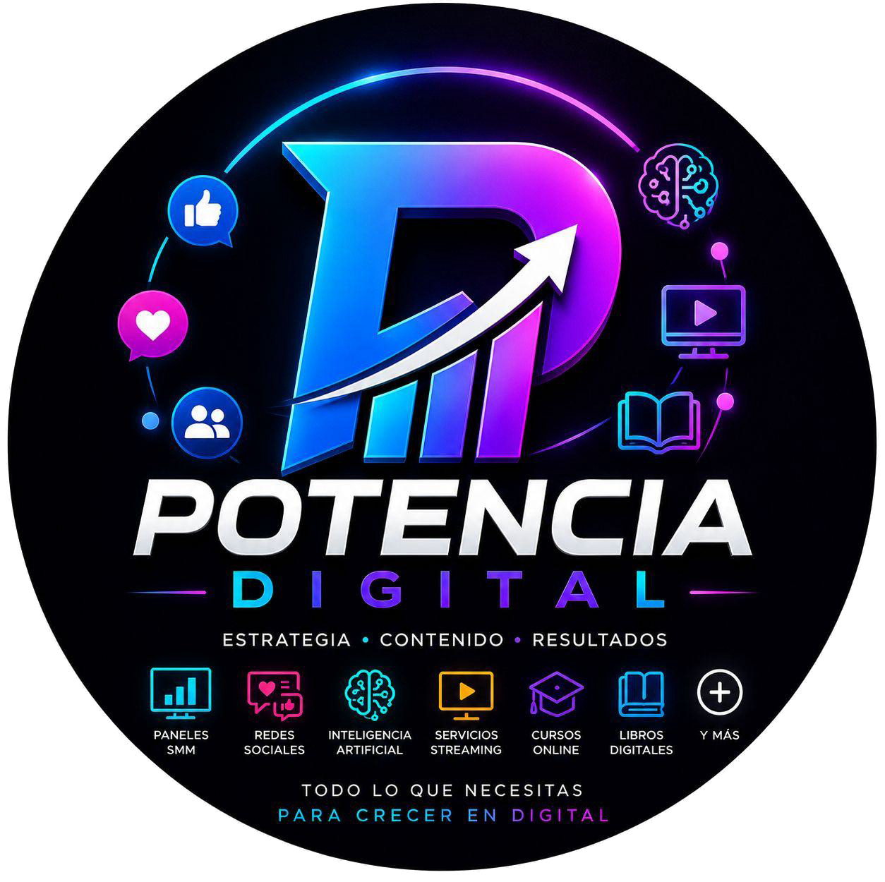 Potencia Digital . Site — Logo