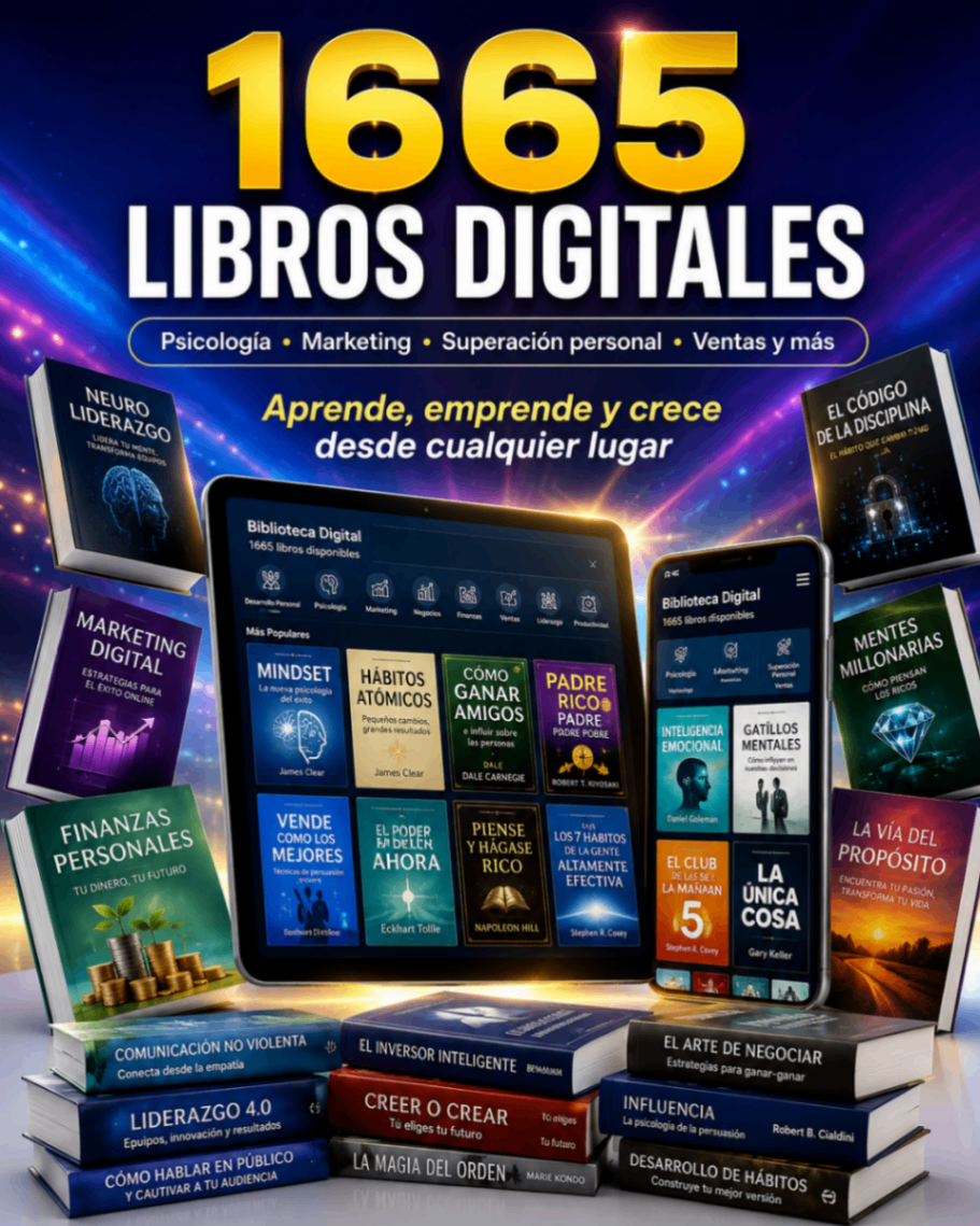 Biblioteca Digital 1.665 libros