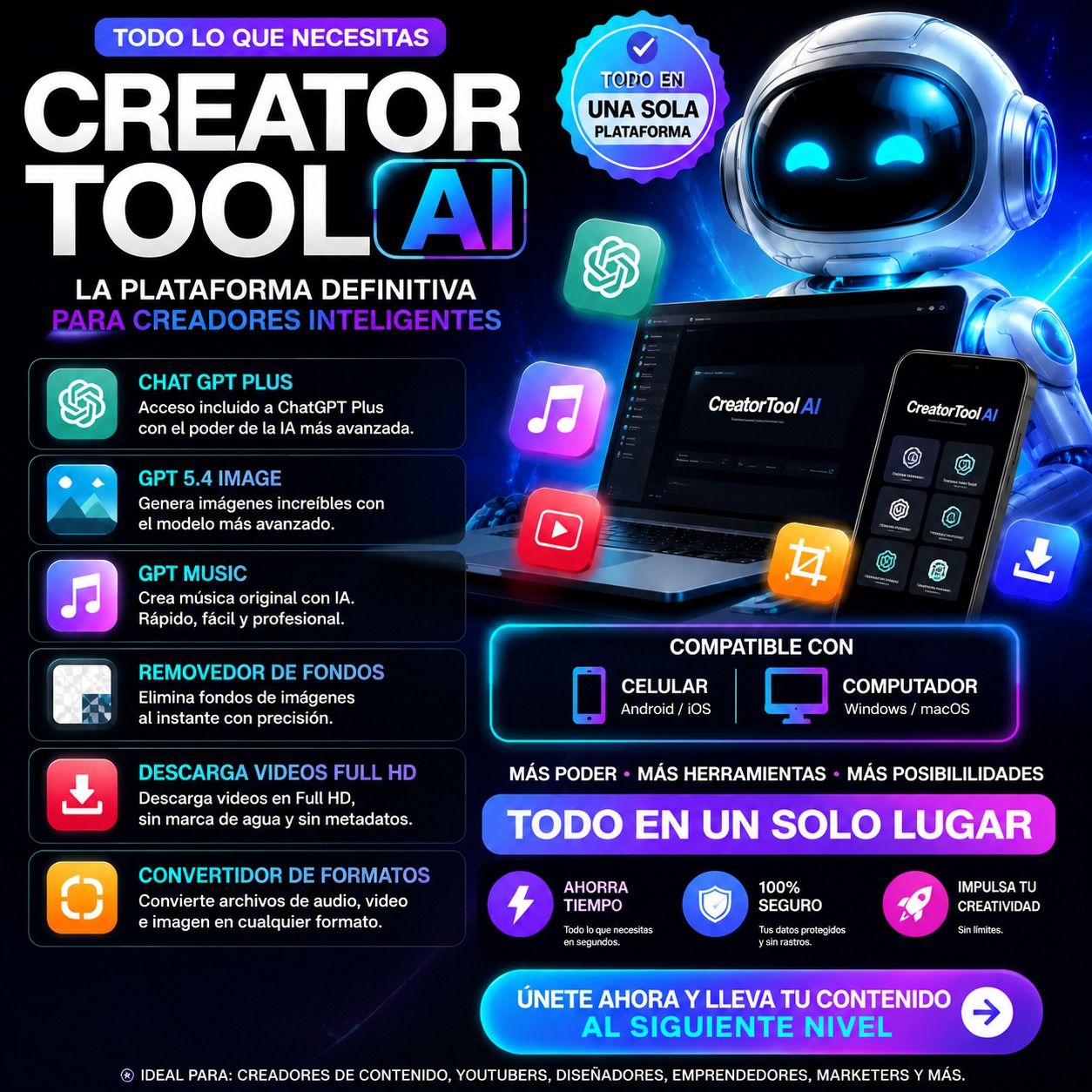 Herramienta IA para monetizar redes