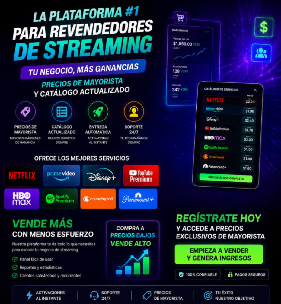 Plataformas de Streaming